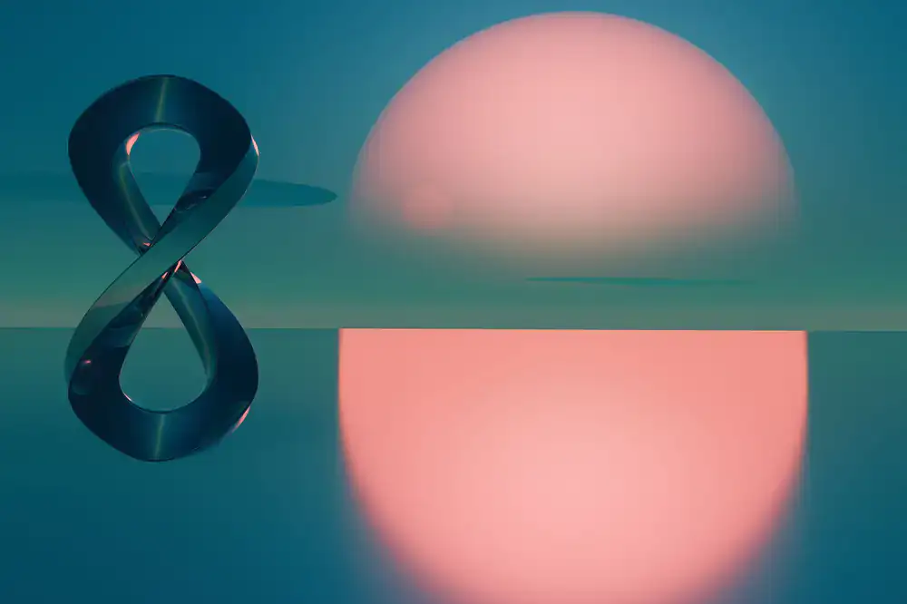 Ethereal geometric abstract representing a fantasy game